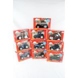 Ten boxed Britains 1:32 scale diecast tractors, to include nos. 9489, 9441, 9527, 9488, 9487,