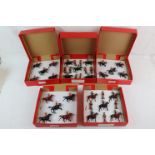 Metal Soldiers - 9 x Britains 11th Hussars, 5 x Britains 1st Dragoons, 13 x Britains Royal Horse