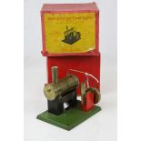 Boxed Latimer Productions Model Stationary Steam Engine, Plane Model