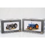Two boxed Universal Hobbies 1:16 tractors to include UH2640 Fordson Power Major (1958) and TEA20