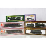 Three boxed OO gauge locomotives to include Mainline x 2 (37038 Class 6600 0-6-2T GWR livery & 37090