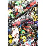 Approx.100 unboxed diecast/plastic play worn small scale motorcycles to include Matchbox, Maisto etc