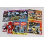 Collection of Space related toys to include 3 x carded Plating Mantis Johnny Lightning Lost in Space