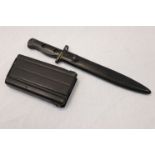 A Lee Enfield LIA3 Bayonet, No. 9600257, Marked D65 To The Handle, Blade Is Approx 20.5cm Long,