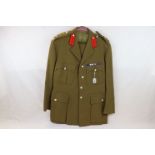 A British Army No.2 Service Dress Uniform To Include Jacket And Trousers.