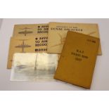 A Royal Air Force / RAF 1937 Pocket Book Together With Two World War Two Air Recognition Books,