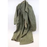 A Vintage World War Two Military Great / Overcoat, Dated 1941 To The Inside.