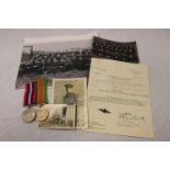 A Small Collection Of World War Two / WW2 Medals And Ephemera Relating To Mr. R. Wigham. Mr Wigham