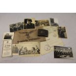 A Collection of WW2 German Luftwaffe Items To Include A Deutsche Luftwaffe Armband Dated 1944, A