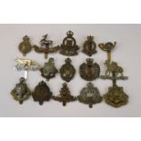 A Collection Of 15 British Military Cap Badges To Include The Army Catering Corps, The Royal