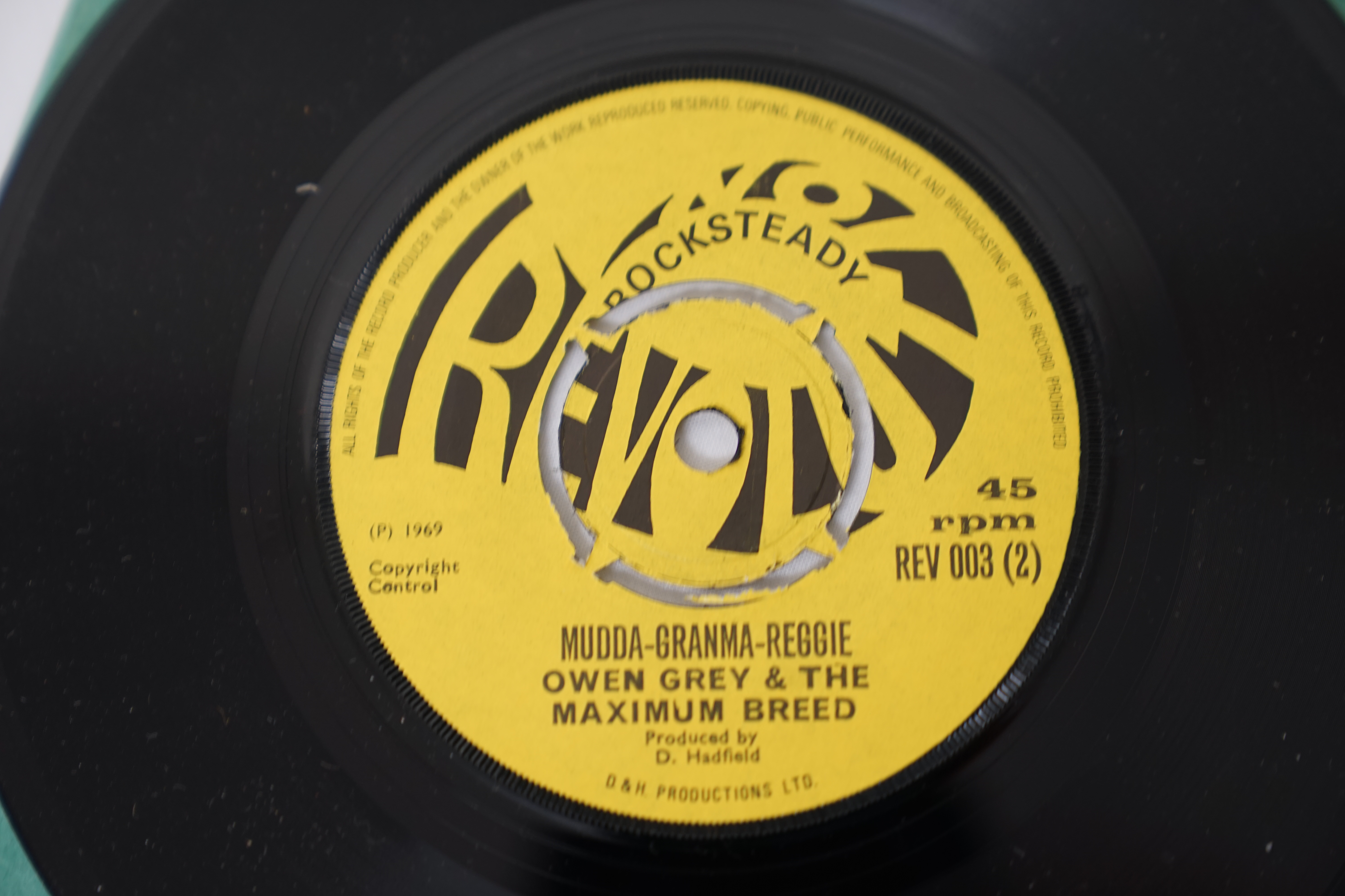 Vinyl - 3 Rare UK Ska / Rocksteady / Reggae / Skinhead singles on the Rocksteady Revolution - Image 10 of 12