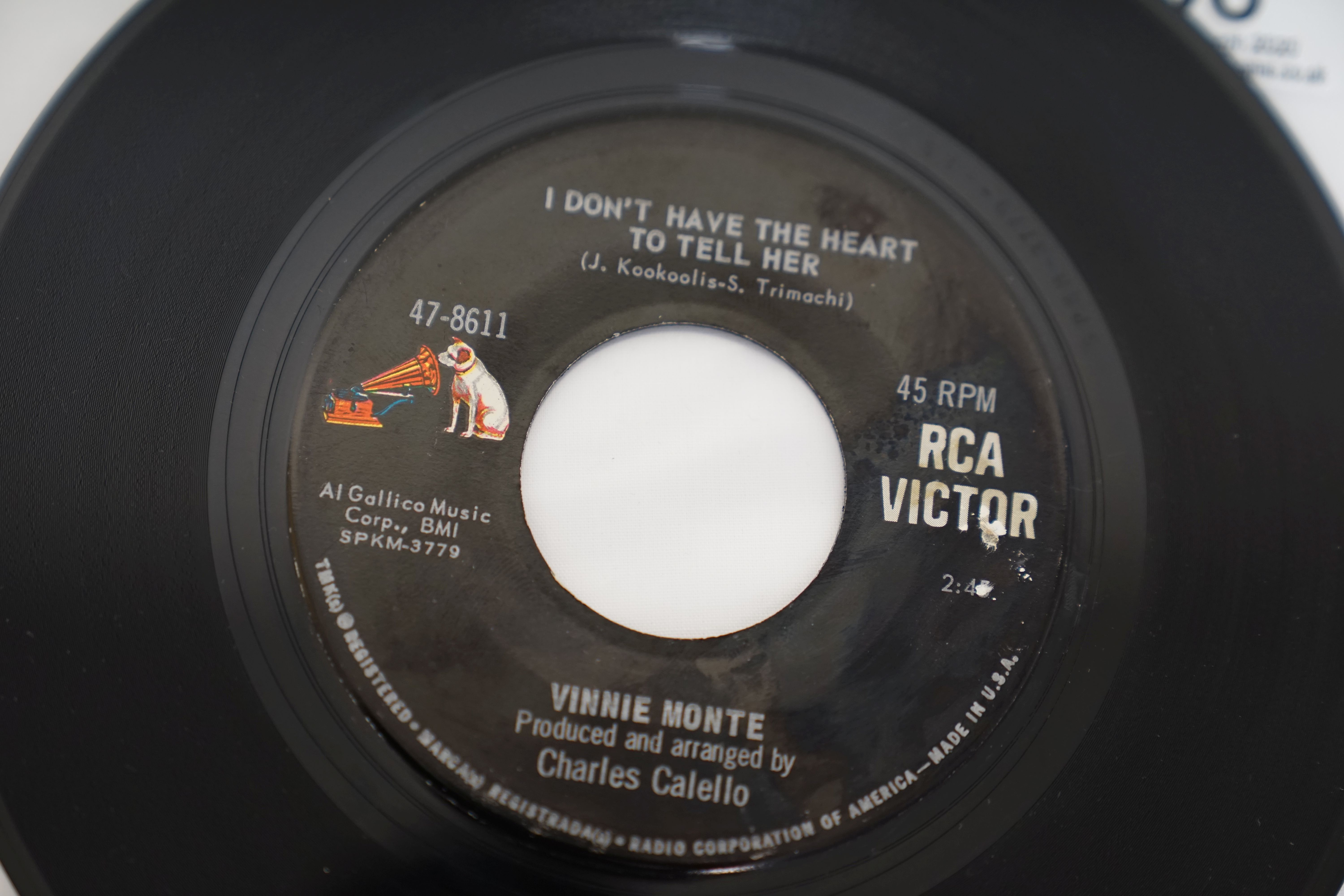 Vinyl - 5 Rare original US 1st pressing copies Northern Soul singles on RCA Victor Records. The - Image 5 of 29