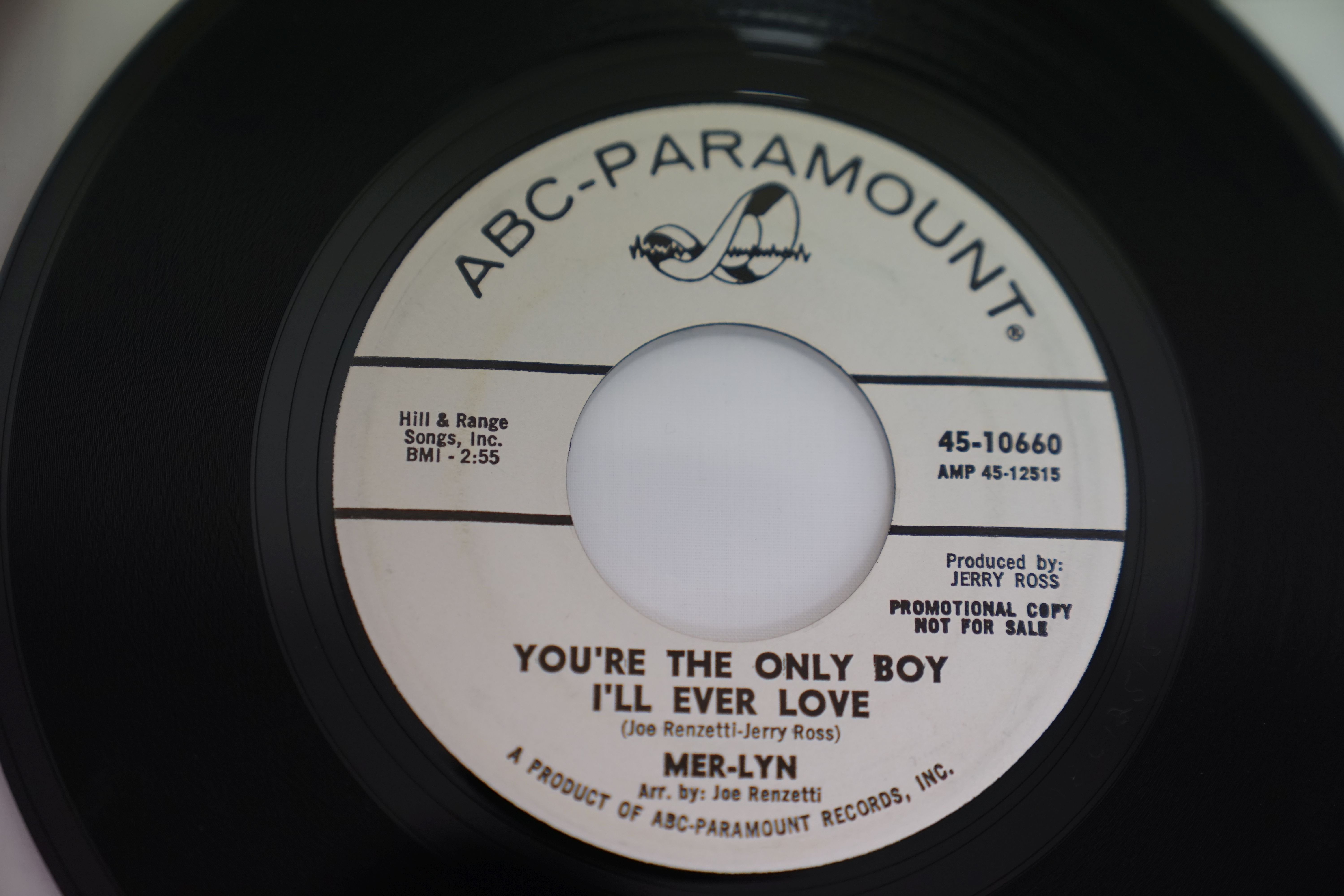 Vinyl - 4 Rare original US 1st pressing copies Northern Soul singles on ABC Paramount and Smash - Image 8 of 25