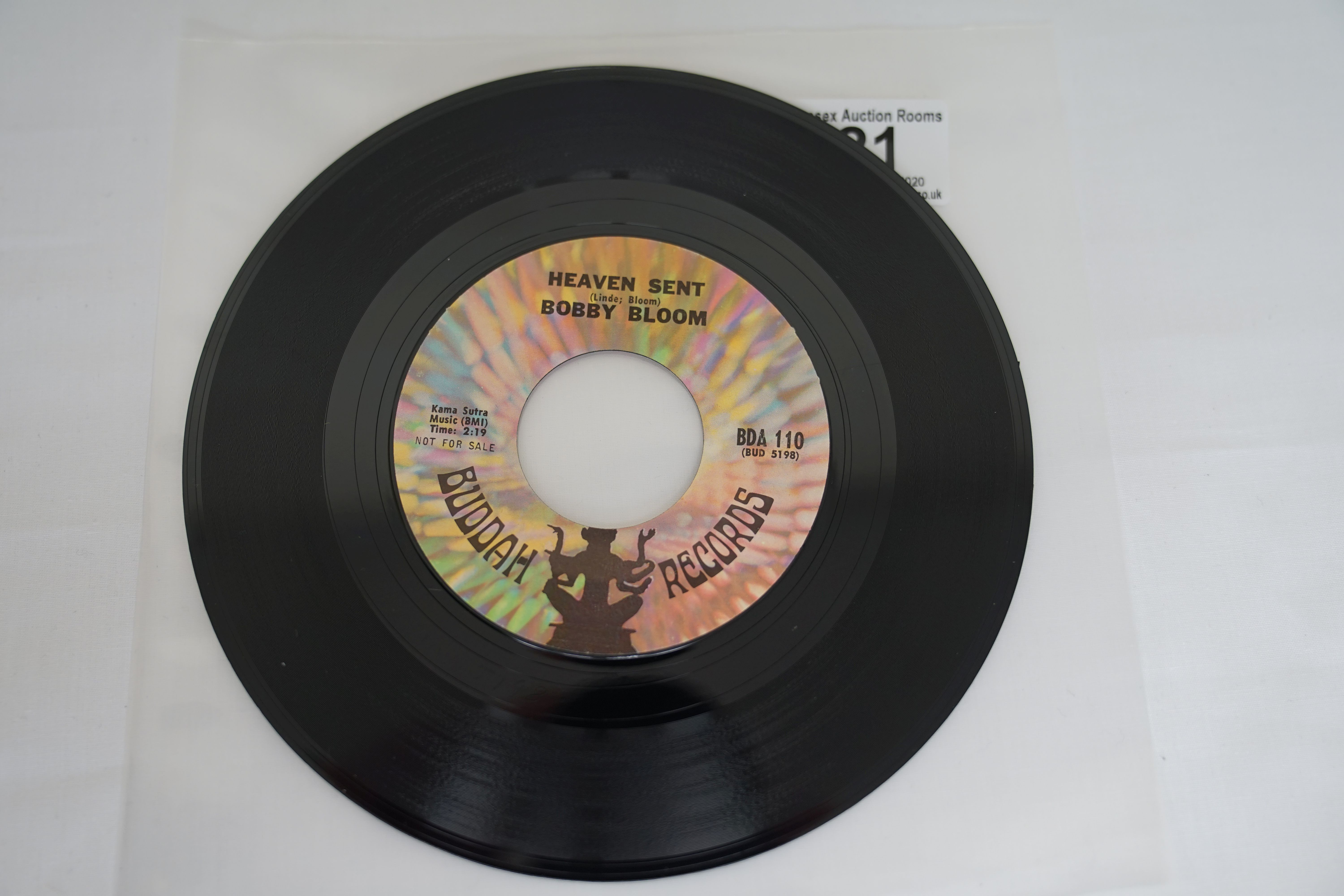 Vinyl - Bobby Bloom - Turn On / Heaven Sent (Buddha Records BDA 110 Promo) NM archive. last of the - Image 2 of 5