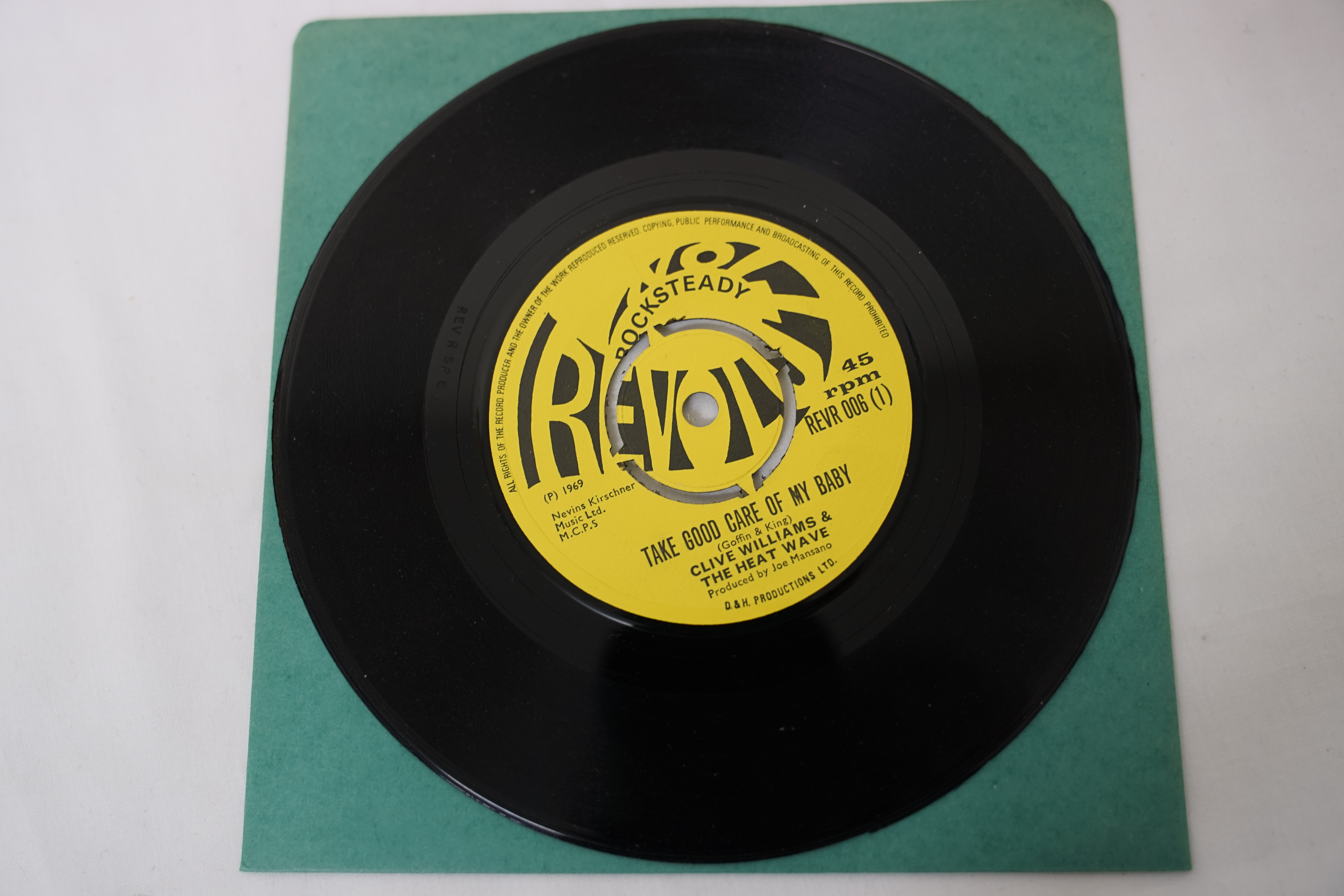 Vinyl - 3 Rare UK Ska / Rocksteady / Reggae / Skinhead singles on the Rocksteady Revolution - Image 2 of 12
