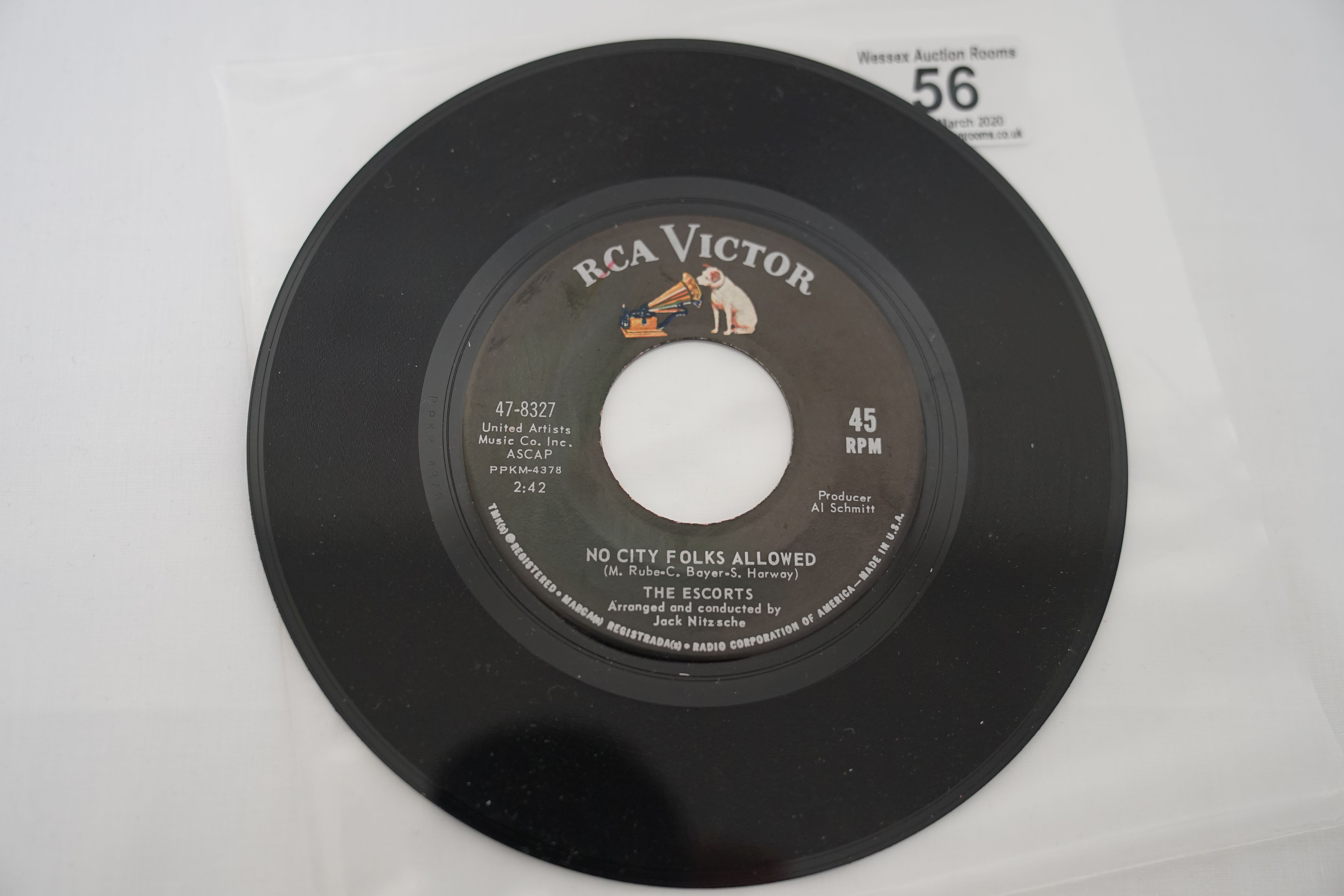 Vinyl - 5 Rare original US 1st pressing copies Northern Soul singles on RCA Victor Records. The - Image 13 of 29