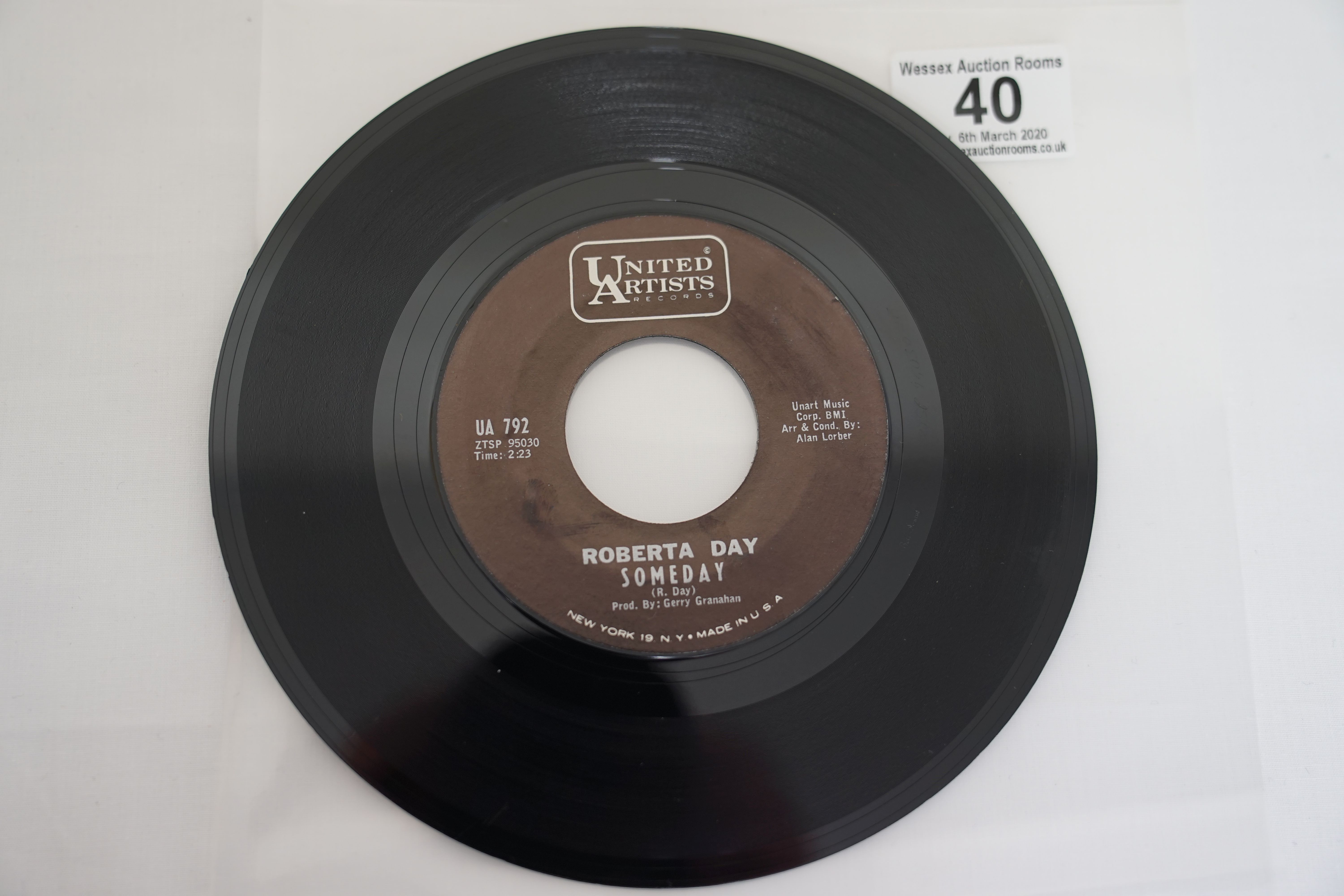 4 rare original US 1st pressing Northern Soul stock copies on United Artists Records. The - Image 4 of 17