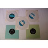 Vinyl - 5 Rare UK Reggae / Ska / Rocksteady / Skinhead Reggae 7" singles on Ska Beat Records and