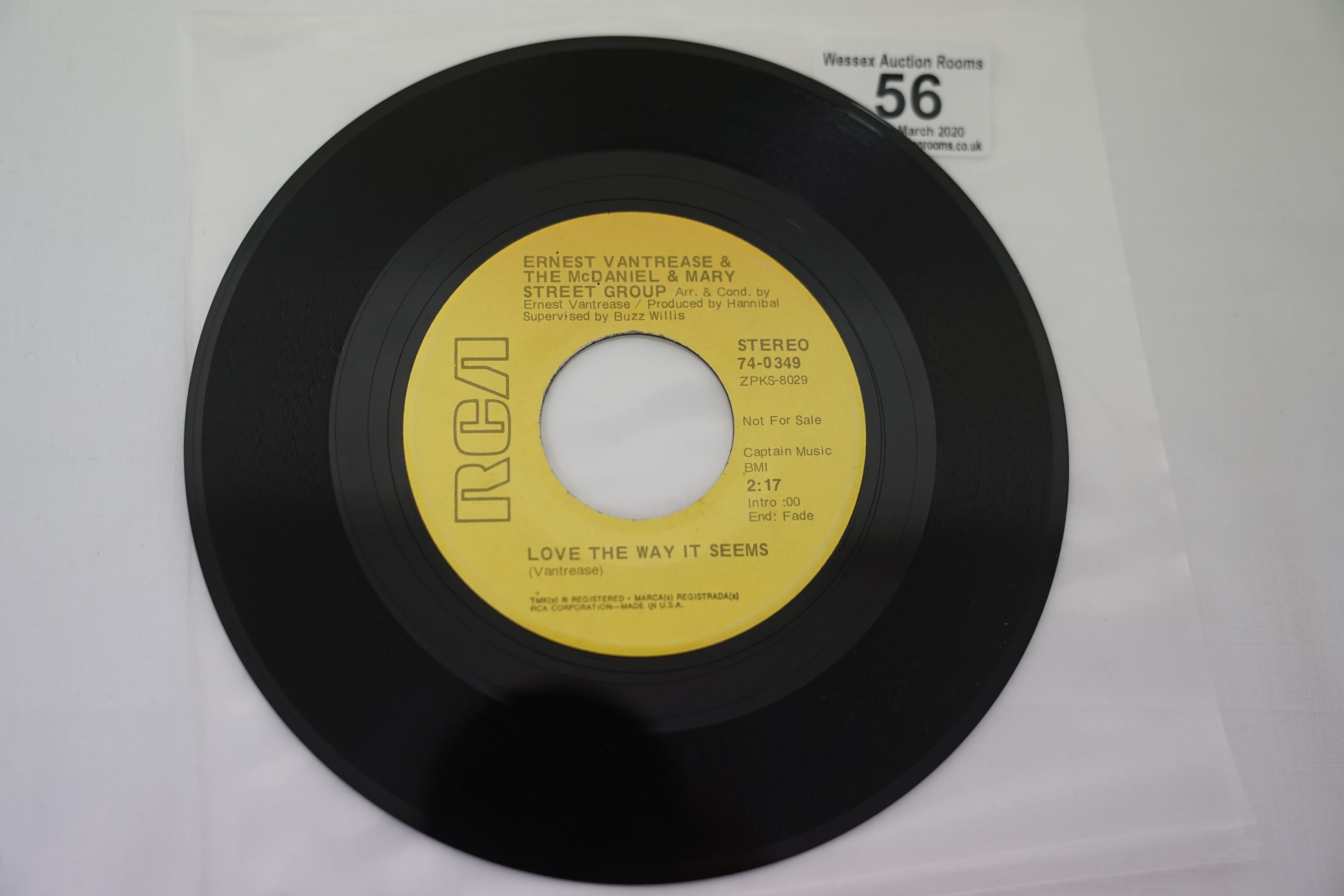 Vinyl - 5 Rare original US 1st pressing copies Northern Soul singles on RCA Victor Records. The - Image 19 of 29