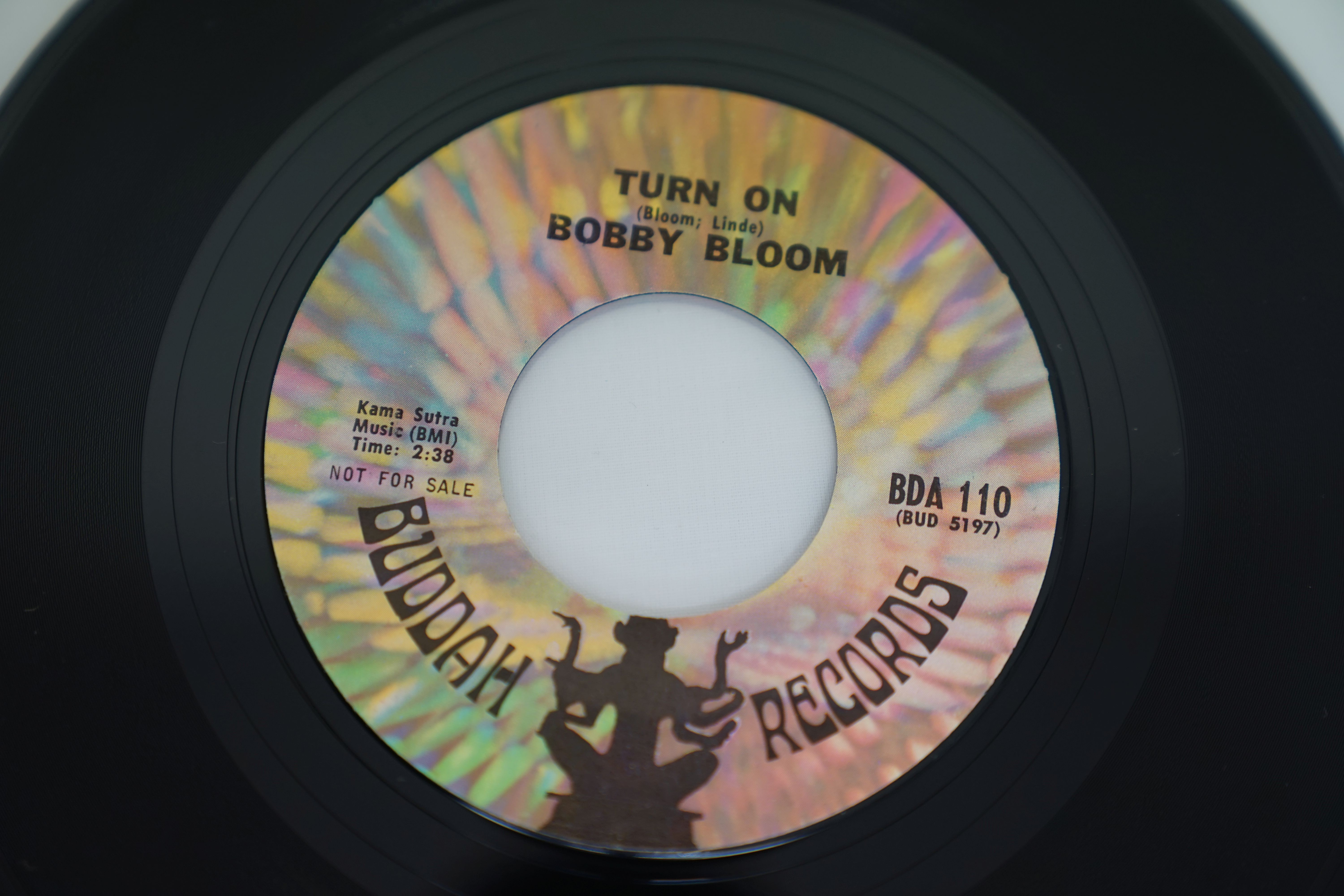 Vinyl - Bobby Bloom - Turn On / Heaven Sent (Buddha Records BDA 110 Promo) NM archive. last of the - Image 5 of 5