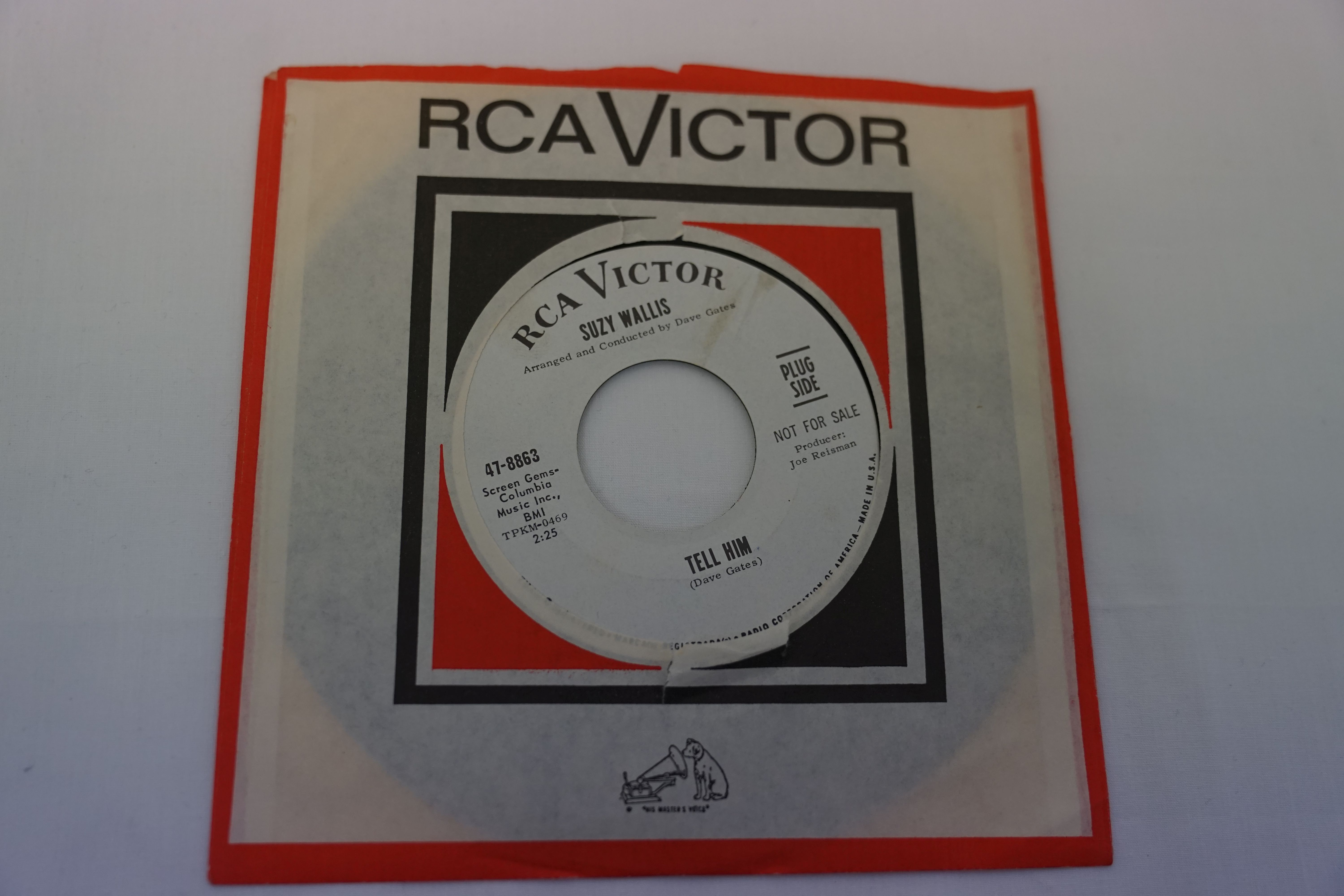 Vinyl - 3 Rare original US 1st pressing Promo Northern Soul singles on RCA Victor Records. Suzy - Image 12 of 17