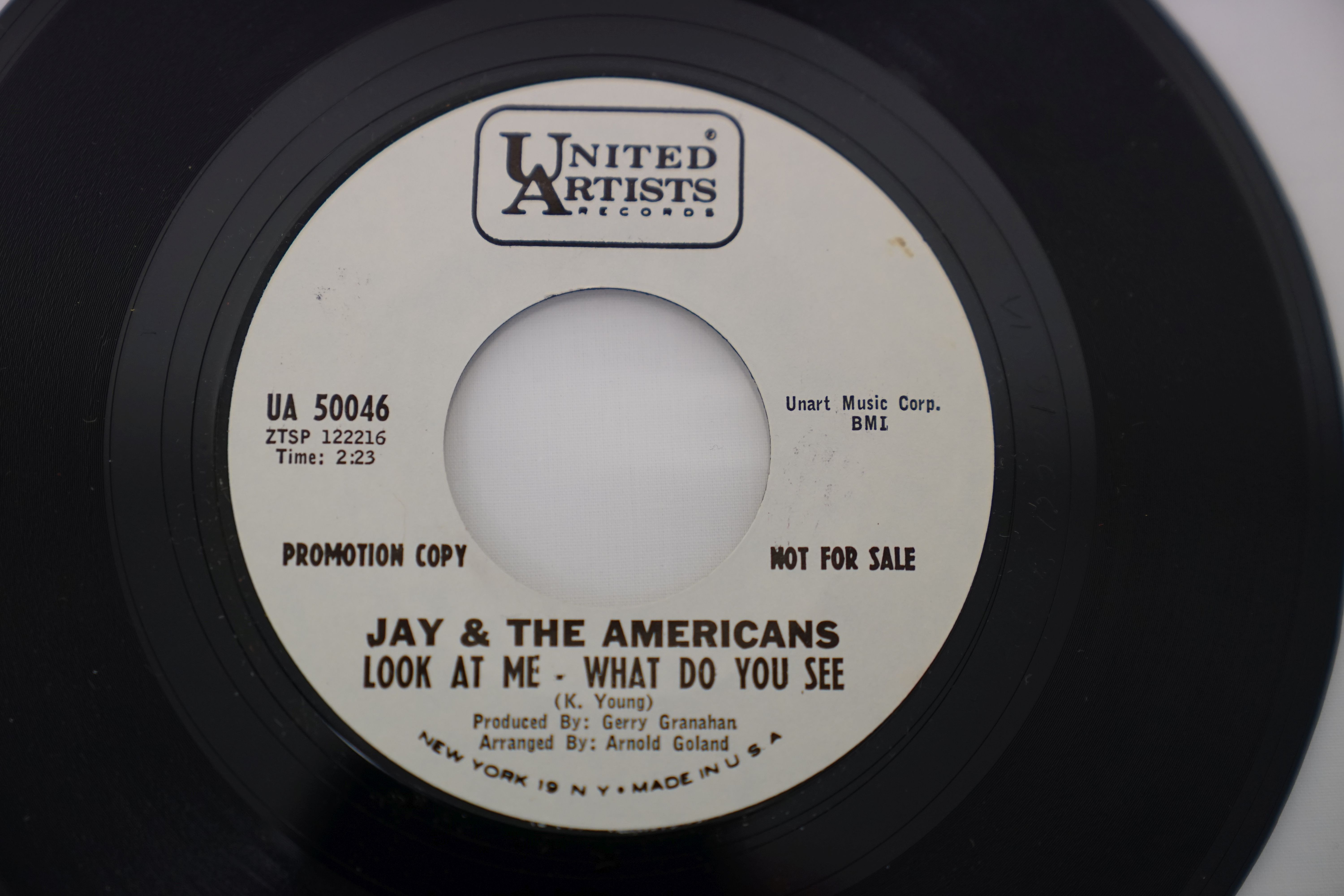 Vinyl - 5 rare original US 1st pressing Northern Soul Promo copies on United Artists Records. - Image 14 of 22