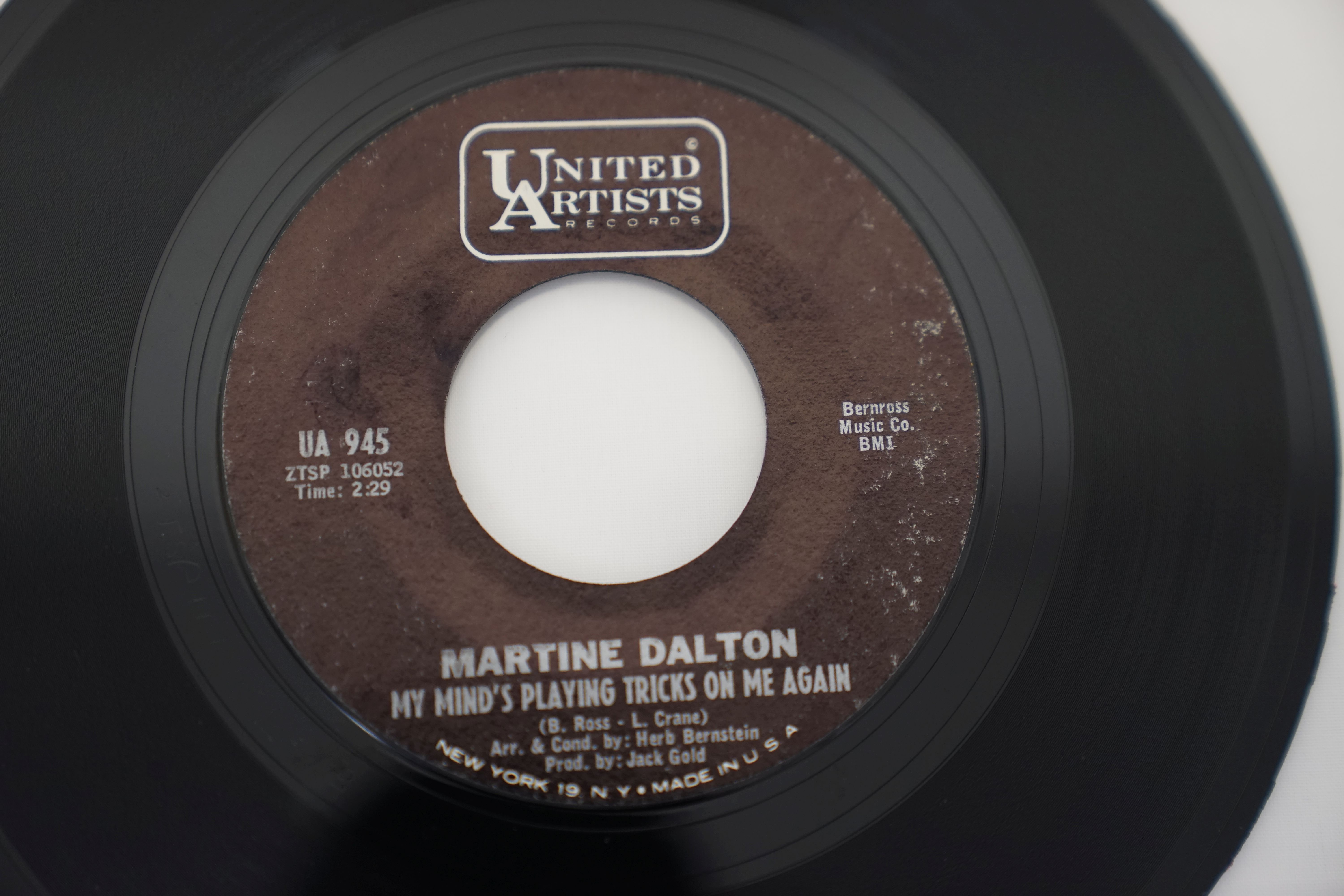 4 rare original US 1st pressing Northern Soul stock copies on United Artists Records. The - Image 15 of 17