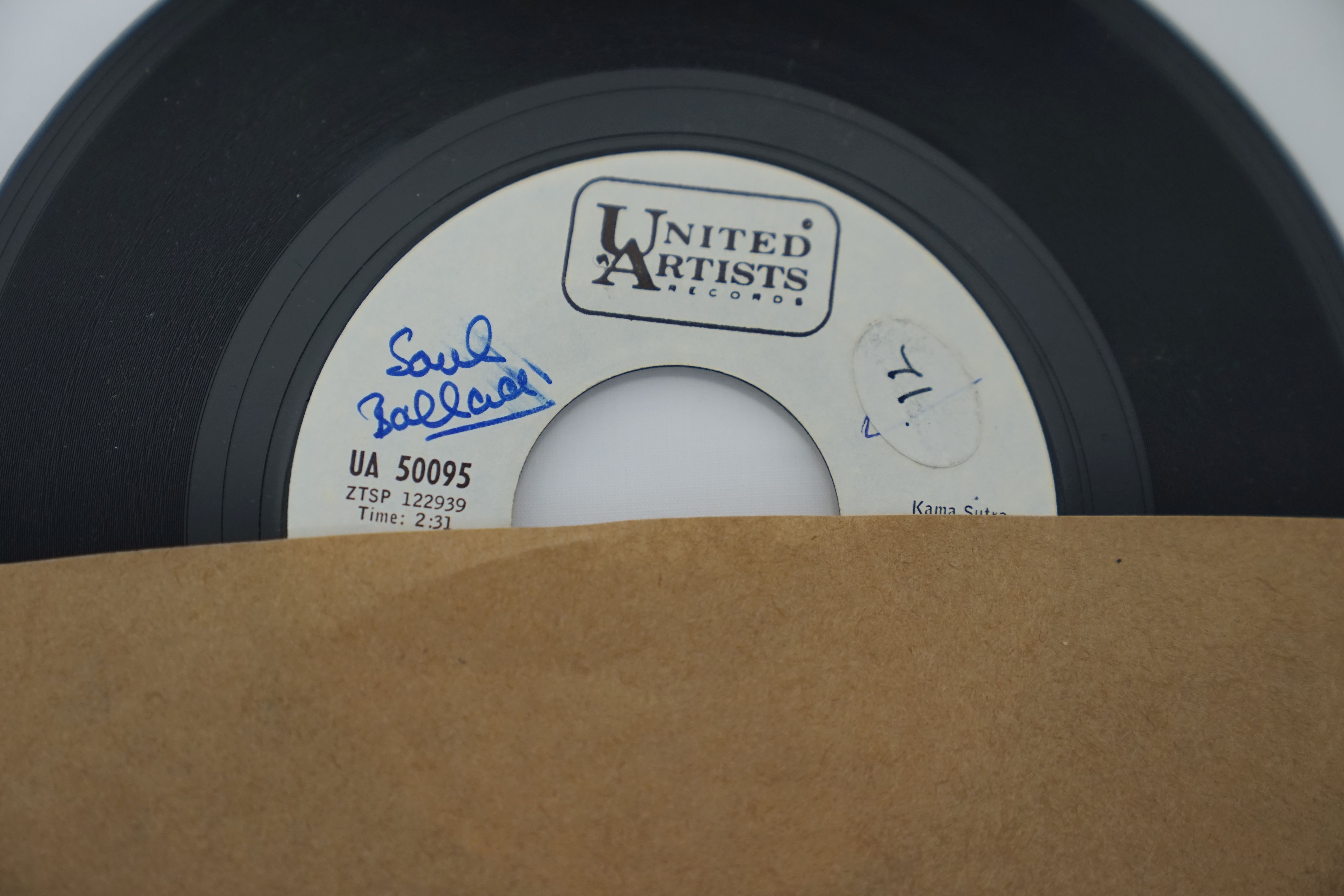 Vinyl - 5 rare original US 1st pressing Northern Soul Promo copies on United Artists Records. - Image 6 of 22