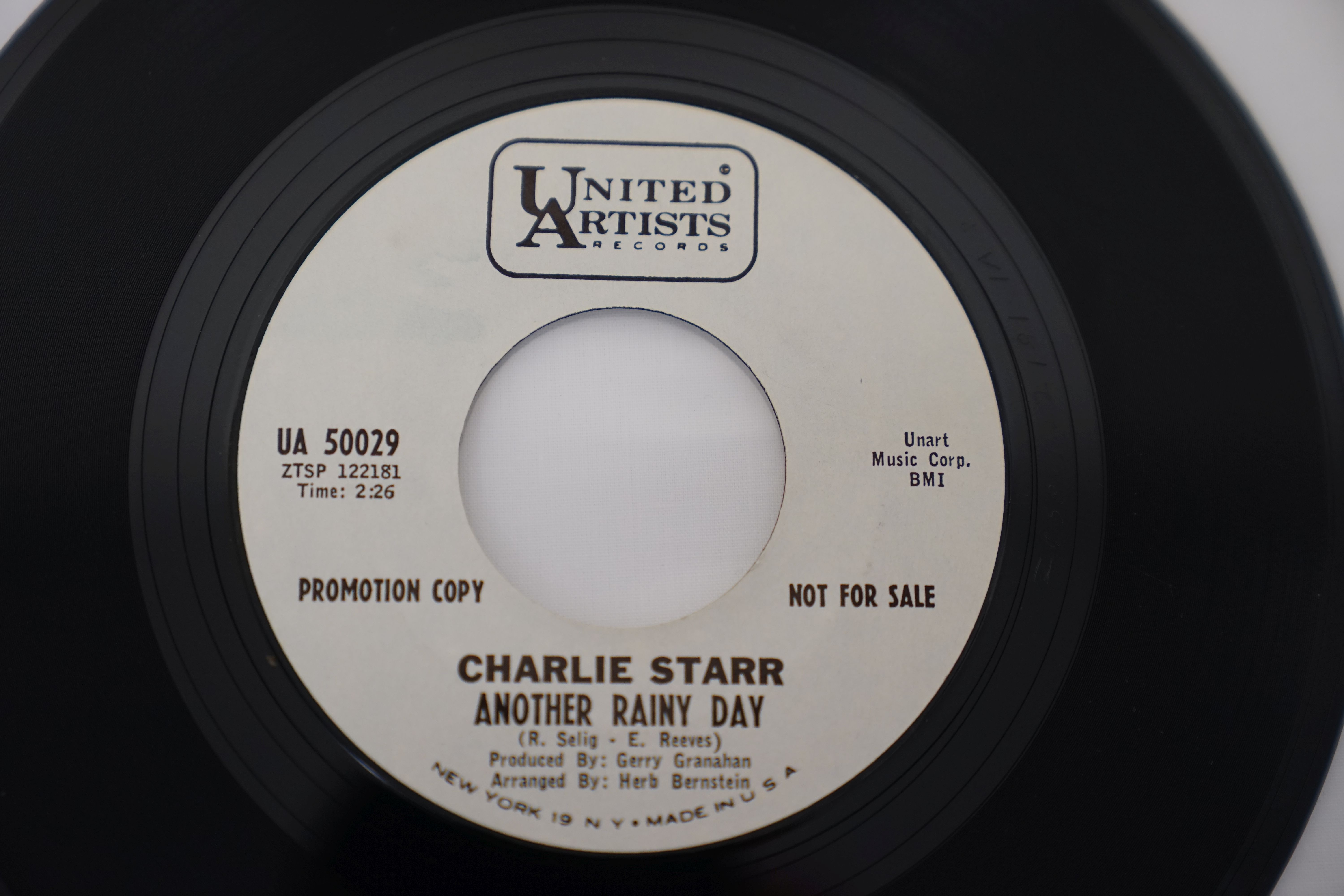 Vinyl - 5 rare original US 1st pressing Northern Soul Promo copies on United Artists Records. - Image 10 of 22