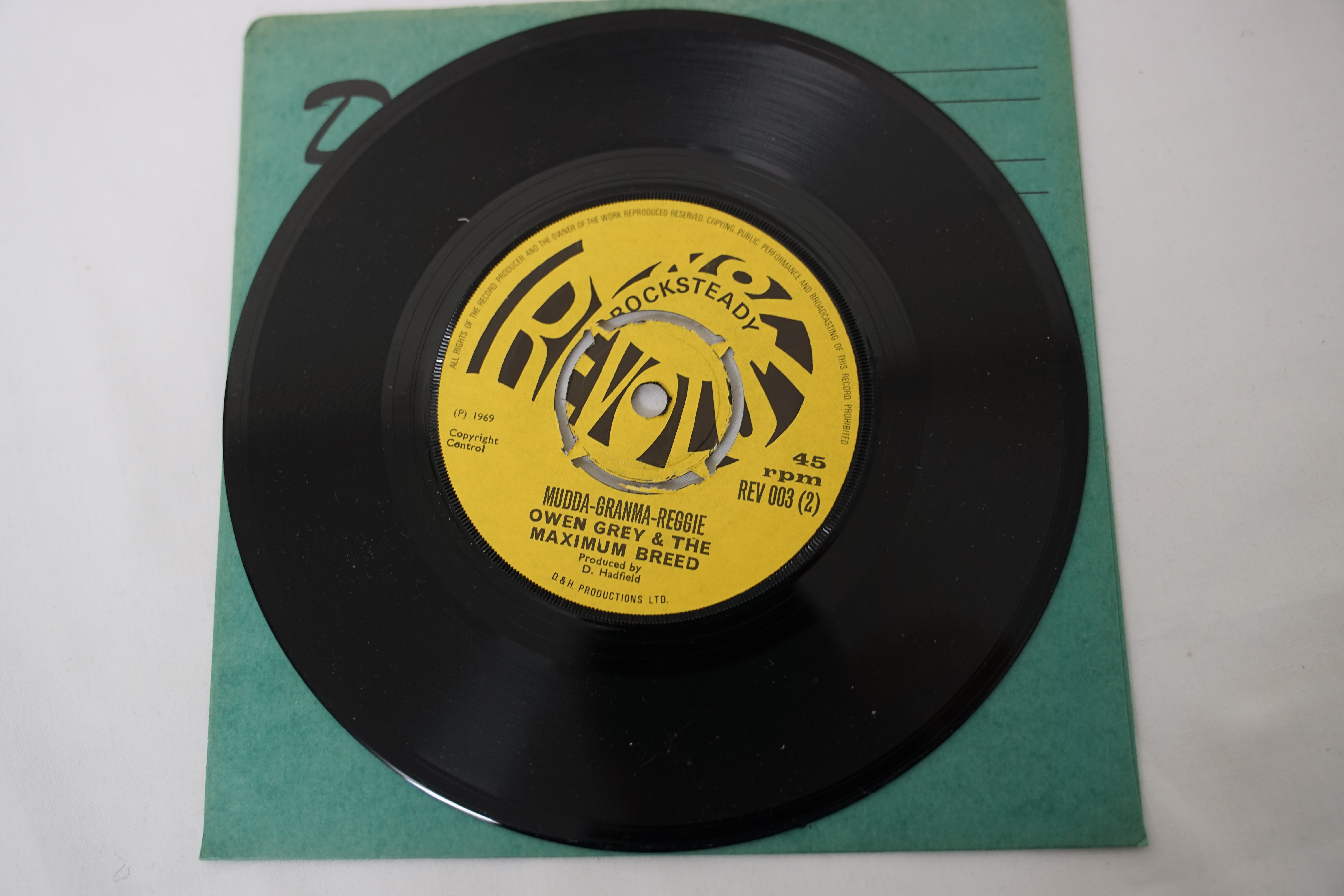 Vinyl - 3 Rare UK Ska / Rocksteady / Reggae / Skinhead singles on the Rocksteady Revolution - Image 4 of 12