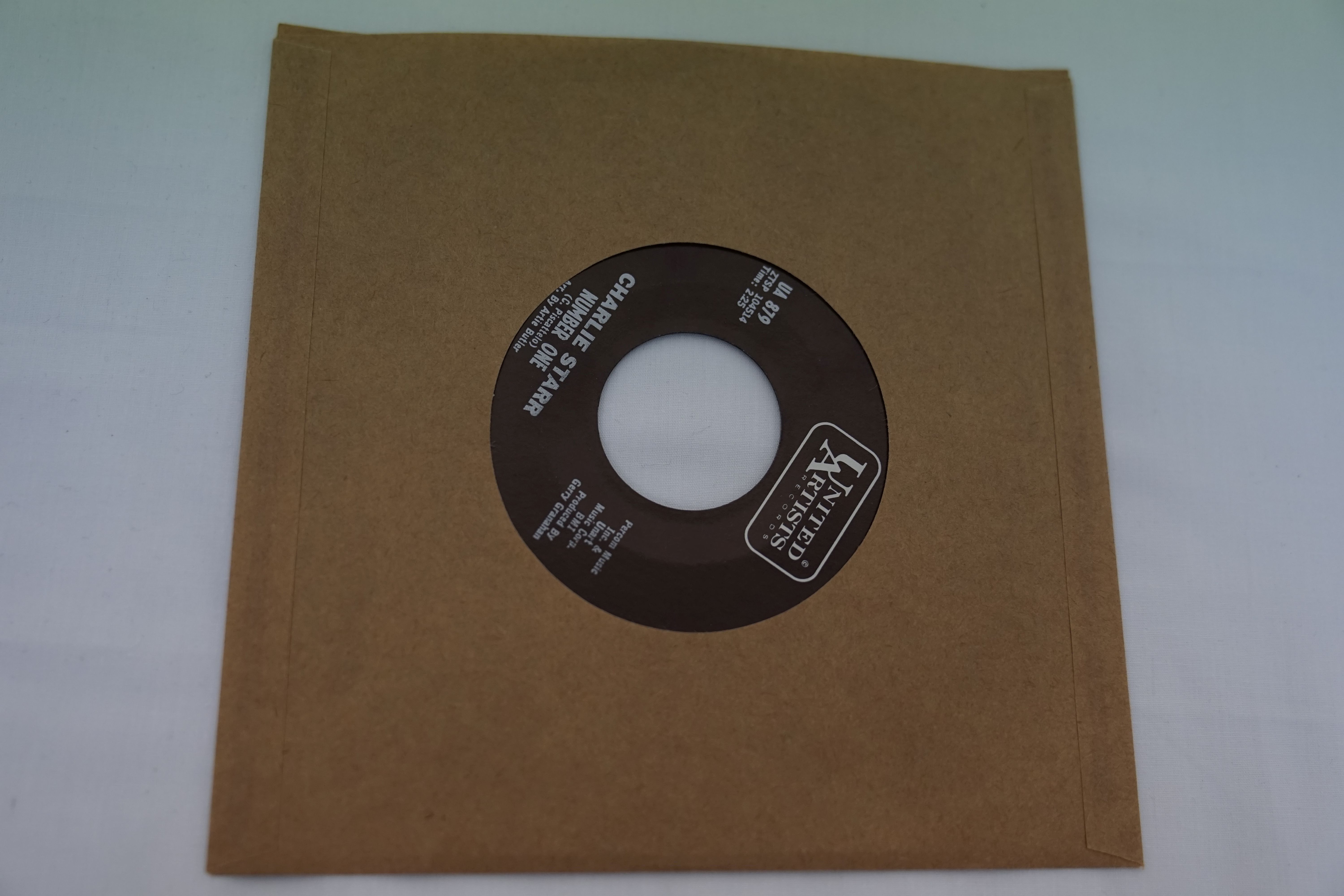 Vinyl - Charlie Starr - Number One (United Artists Records UA 879) NM archive. An original US 1st