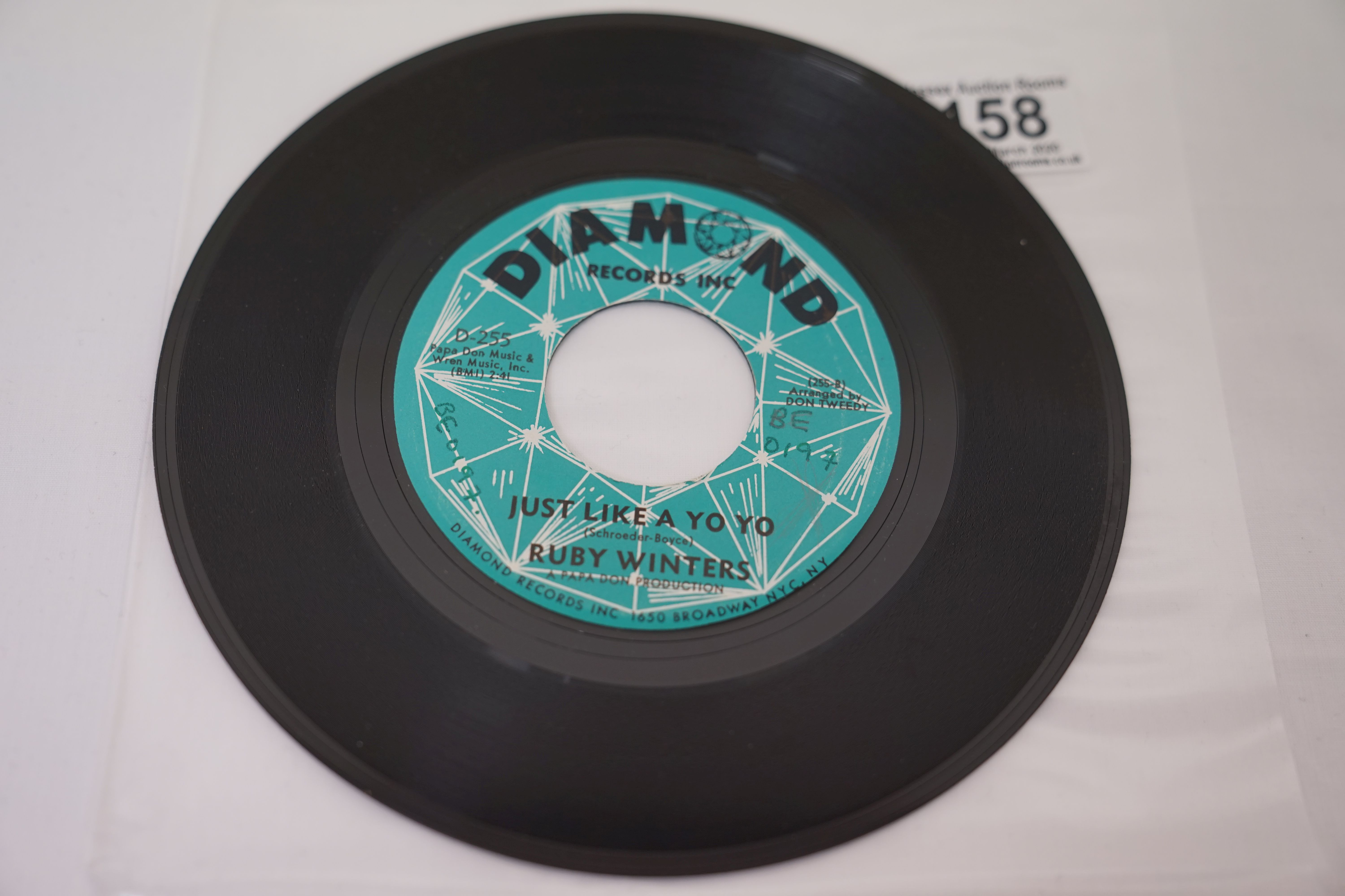 Vinyl - 5 rare US Northern Soul / R&B original US 1st pressing Stock singles on smaller labels. Ruby - Image 7 of 21