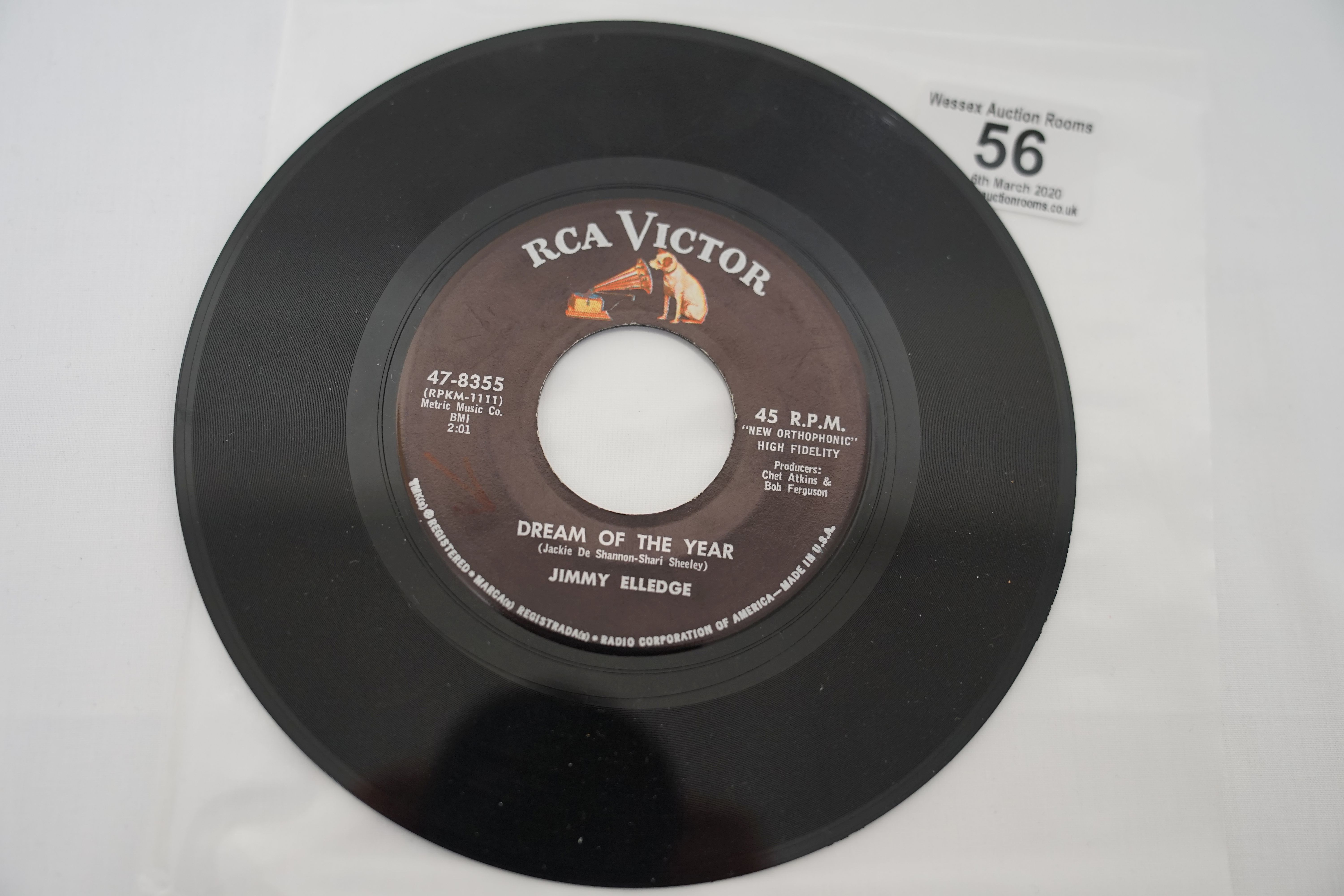 Vinyl - 5 Rare original US 1st pressing copies Northern Soul singles on RCA Victor Records. The - Image 9 of 29