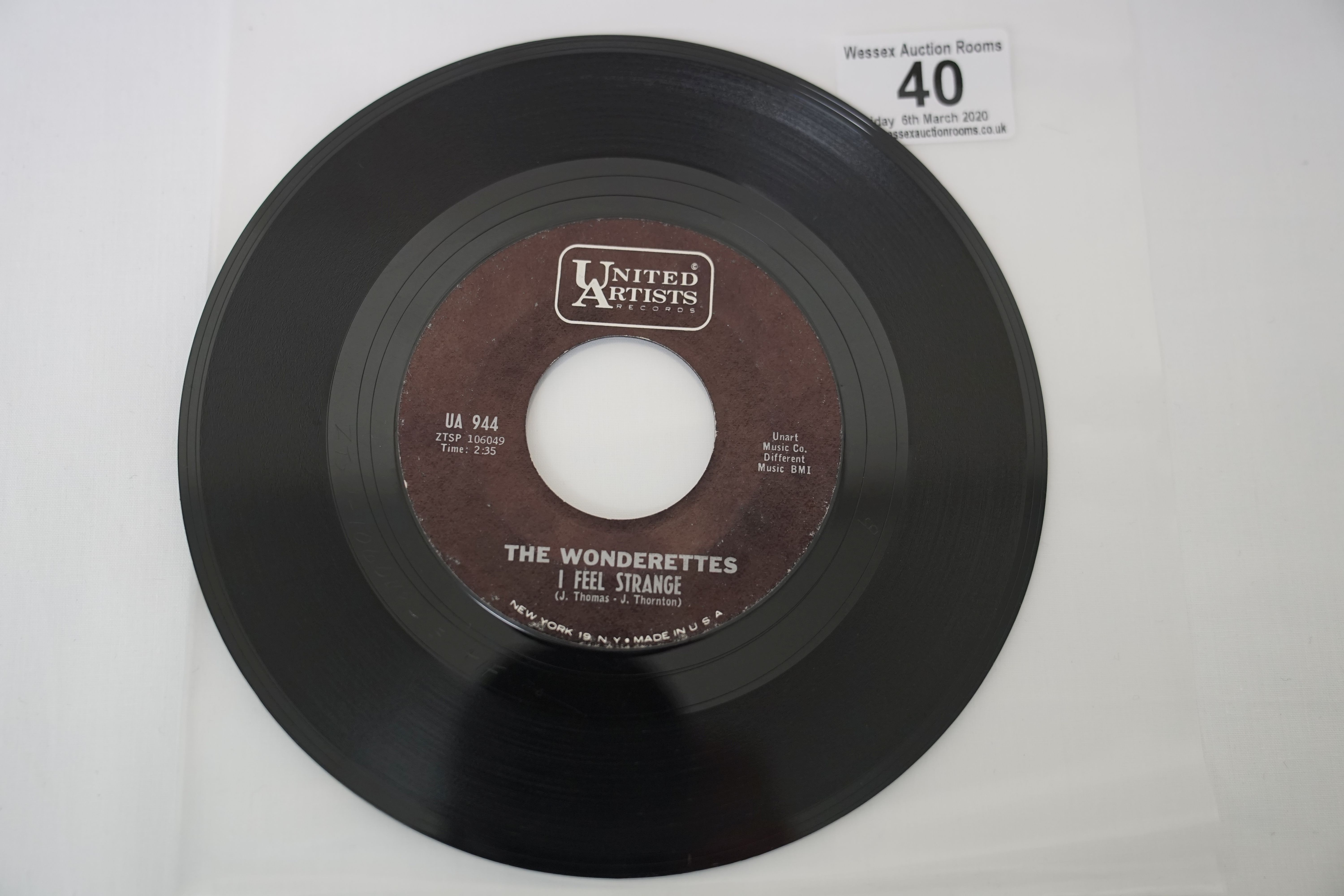 4 rare original US 1st pressing Northern Soul stock copies on United Artists Records. The - Image 12 of 17