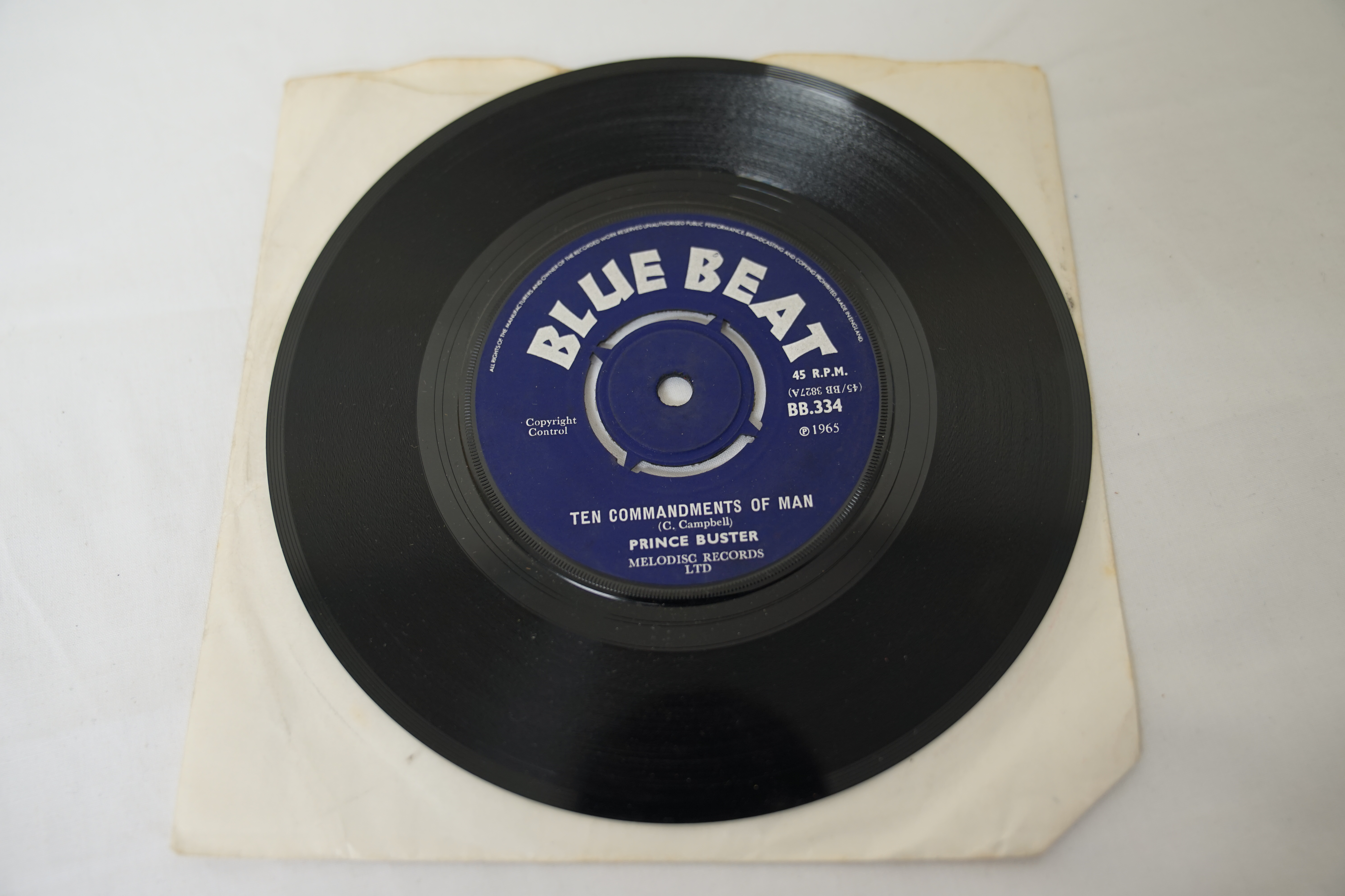 Vinyl - 6 UK Blue Beat Records / Prince Buster 7" singles, Reggae / Ska / Skinhead Reggae, - Image 10 of 25