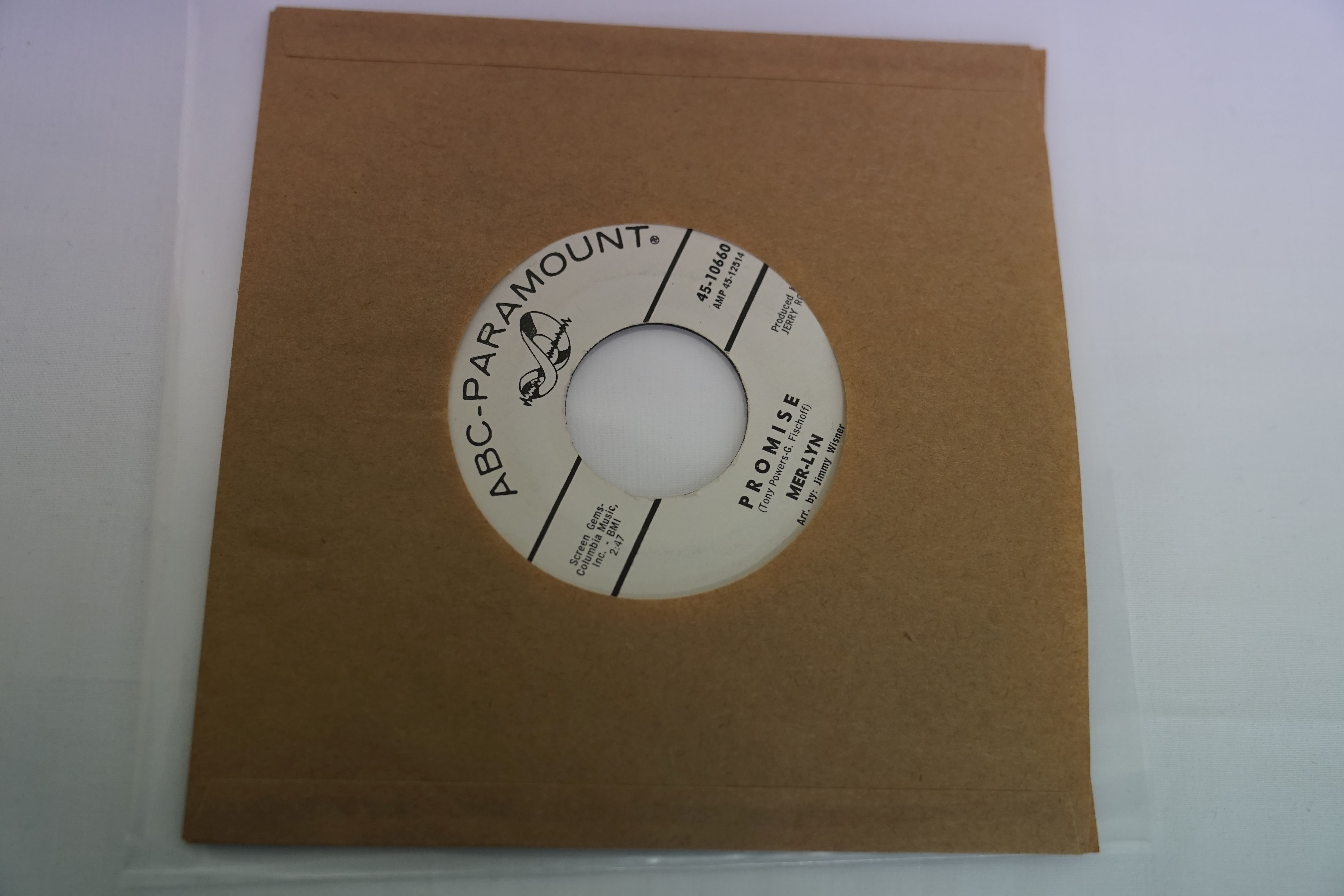 Vinyl - 4 Rare original US 1st pressing copies Northern Soul singles on ABC Paramount and Smash - Image 11 of 25