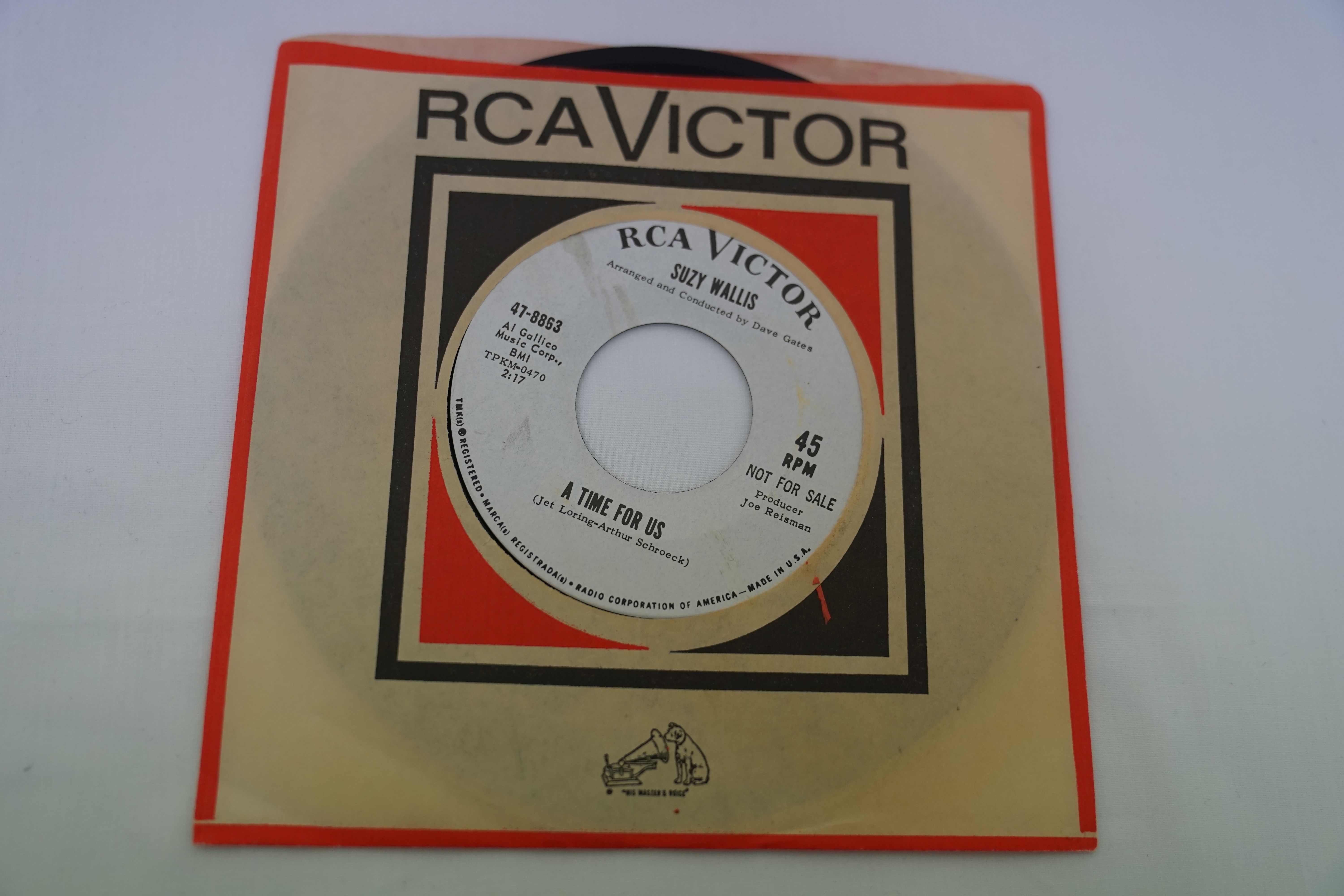 Vinyl - 3 Rare original US 1st pressing Promo Northern Soul singles on RCA Victor Records. Suzy - Image 13 of 17