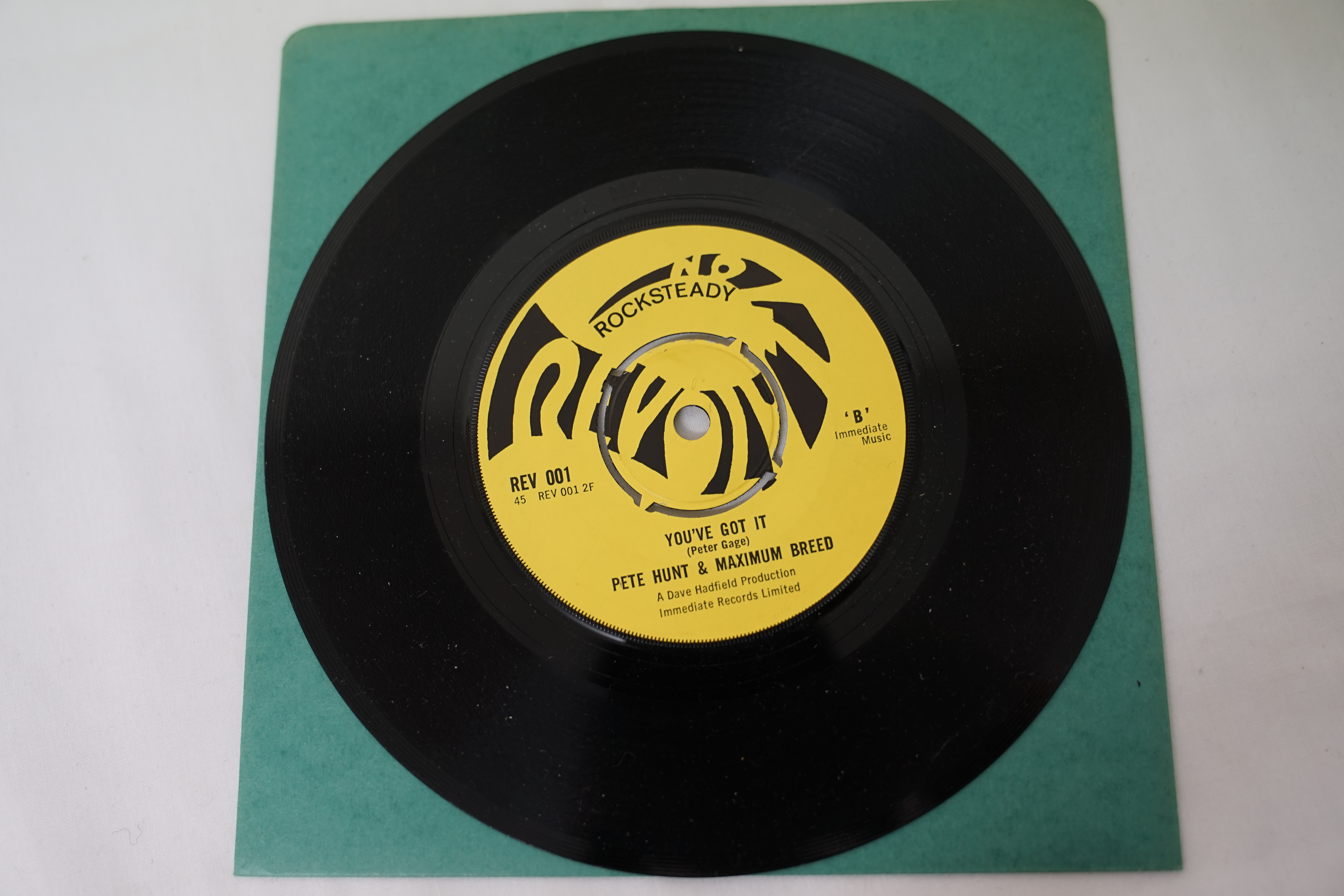 Vinyl - 3 Rare UK Ska / Rocksteady / Reggae / Skinhead singles on the Rocksteady Revolution - Image 6 of 12