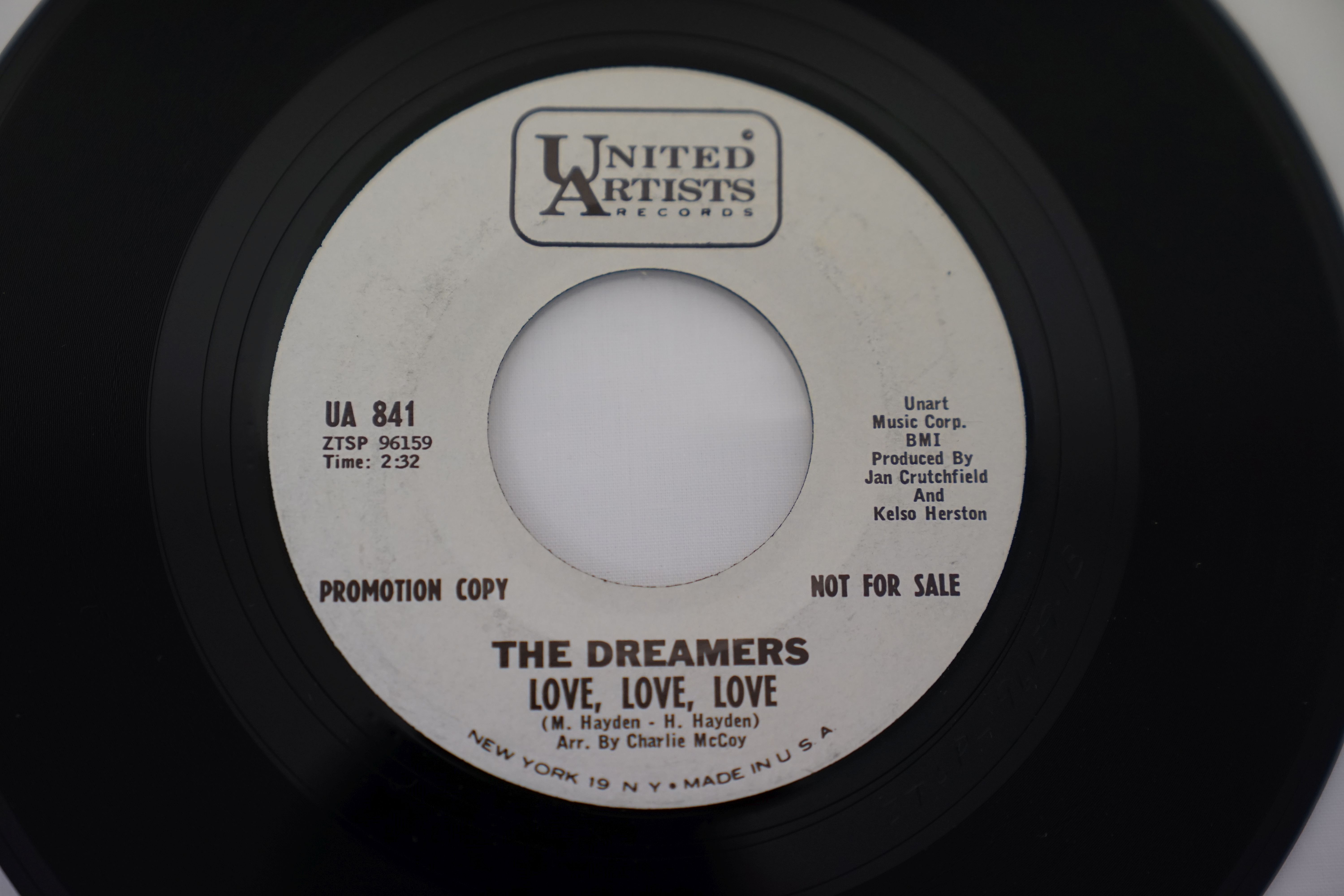 Vinyl - 5 rare original US 1st pressing Northern Soul Promo copies on United Artists Records. - Image 20 of 22