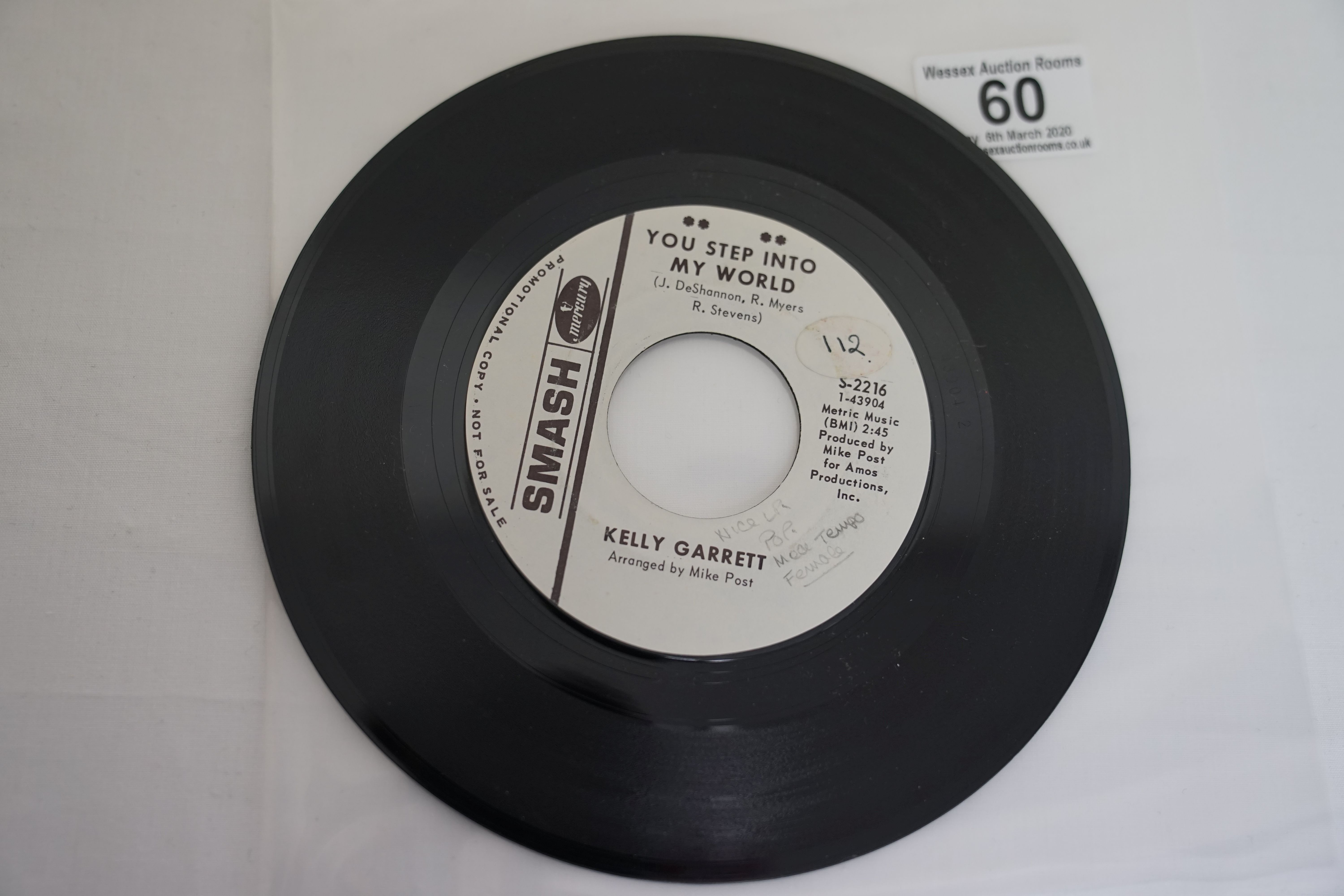 Vinyl - 4 Rare original US 1st pressing copies Northern Soul singles on ABC Paramount and Smash - Image 20 of 25