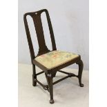 George II Oak Side Chair