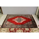 Pakistan Wool Bokhara Rug, 6' x 4'