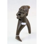 Antique Black Forest nutcracker in the form of a bearded man