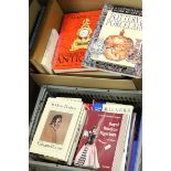 Two boxes of Reference Books, Antiques & Collectables related covering a wide variety of subjects