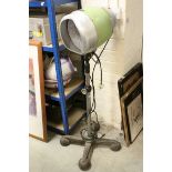 Standard Lamp converted from a Retro 1940's / 1950's ' J W Holland, The Hairborne Dryer ' Salon Hair