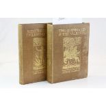 Two early 20th century hard backed books 'The Rhinegold & The Valkyrie' 1910 & 'Siegfried & The