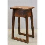 Victorian Pine Kitchen Stool