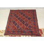 Gazak Hand Knotted Wool Rug, 127cms x 112cms