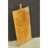 A large pine French style chopping / bread board.