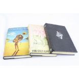 Three James Bond Books including Ian Fleming ' You only live twice ' first edition with dust